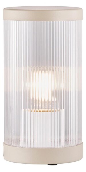 Nordlux - Venkovní stolní lampa COUPAR 1xE27/25W/230V IP54 béžová