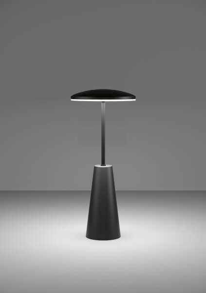 Eglo 900925 - LED Stmívatelná venkovní lampa PICCOLA 2,8W/5V 5200mAh IP54 černá