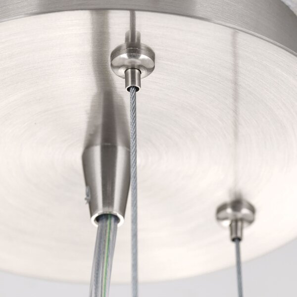 Orion HL 6-1559/2 - Lustr na lanku BLANC 2xE27/60W/230V pr. 49 cm matný chrom