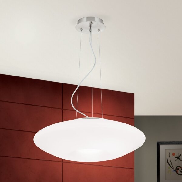 Orion HL 6-1559/2 - Lustr na lanku BLANC 2xE27/60W/230V pr. 49 cm matný chrom