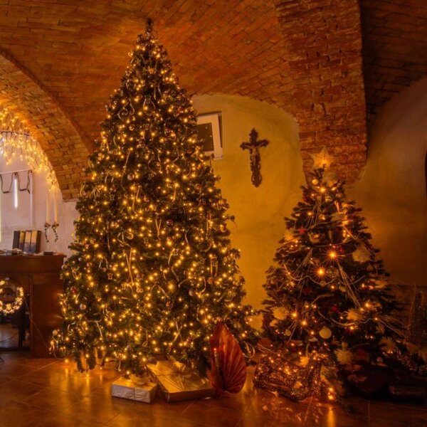 DECOLED LED světelný řetěz ELSLN, 20 m, 100 teple bílých diod, IP44, vč. zdroje