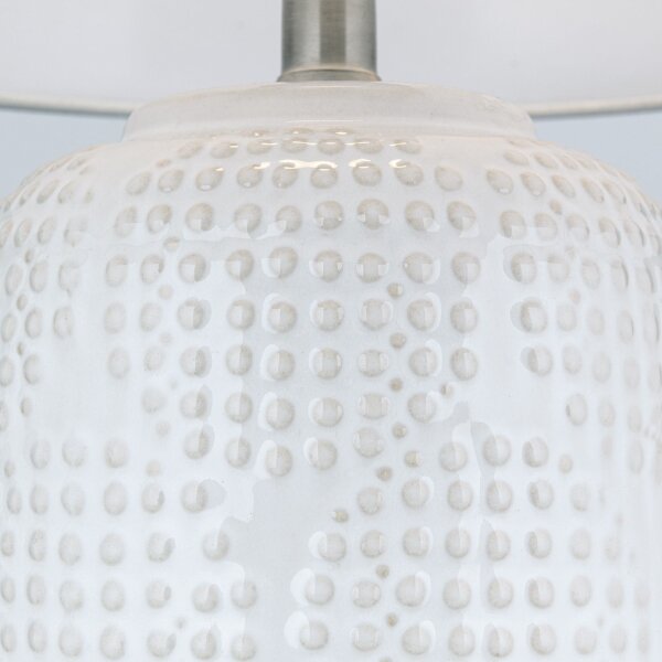 Orion LA 4-1227 - Stolní lampa CORAL 1xE27/40W/230V keramika/bílá