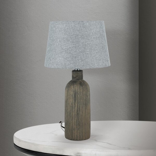 Orion LA 4-1226 - Stolní lampa ORCHID 1xE27/40W/230V keramika hnědá/šedá