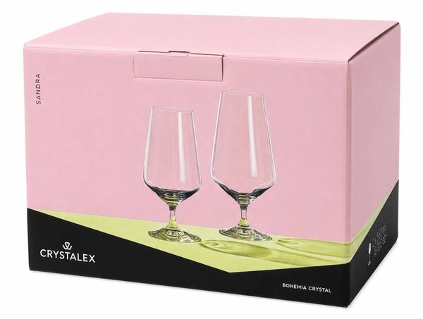 Crystalex Sklenice na pivo Sandra 380 ml 6 ks