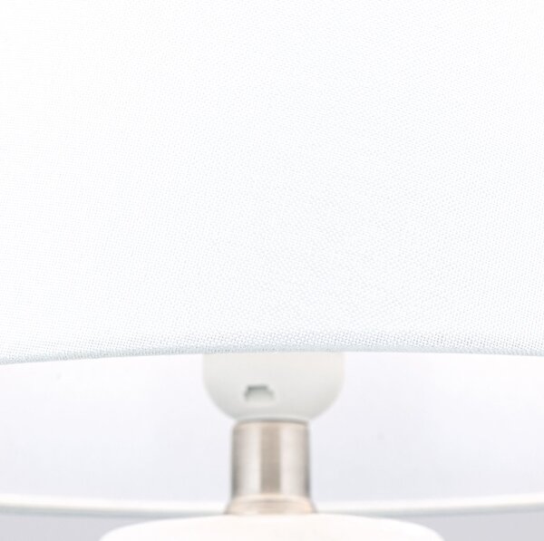 Orion LA 4-1227 - Stolní lampa CORAL 1xE27/40W/230V keramika/bílá