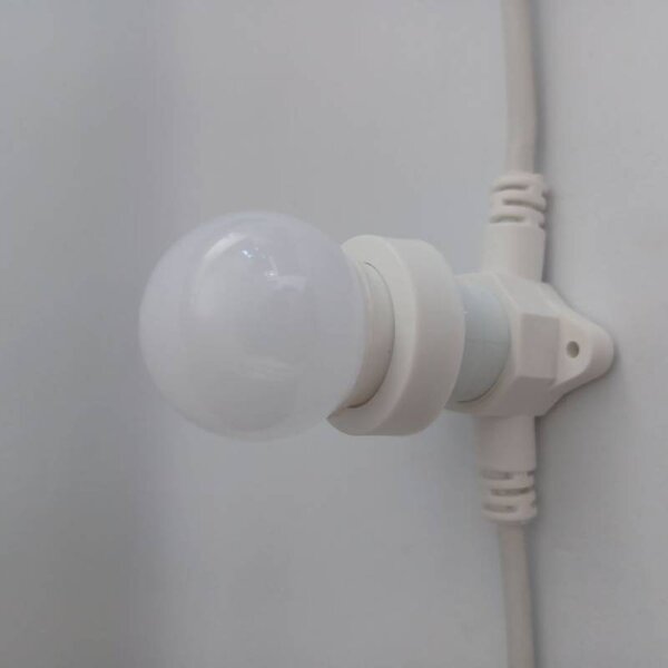 DECOLED LED žárovka, teple bílá, patice B22