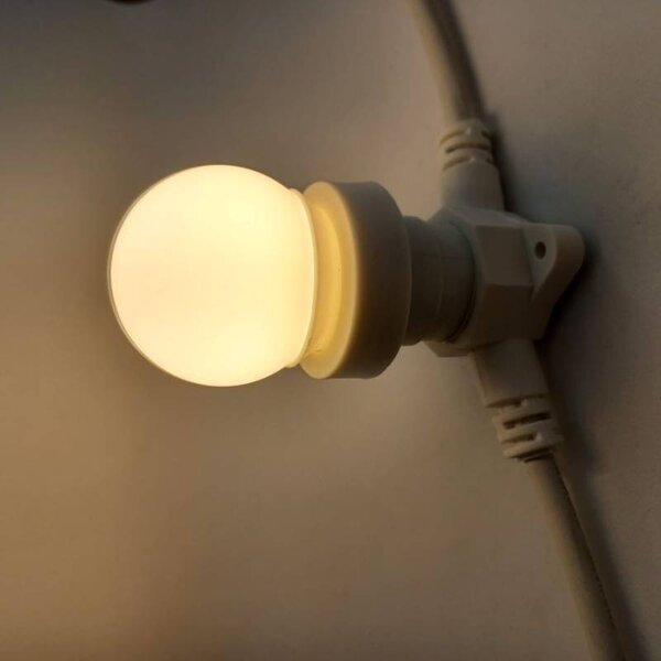 DECOLED LED žárovka, teple bílá, patice B22