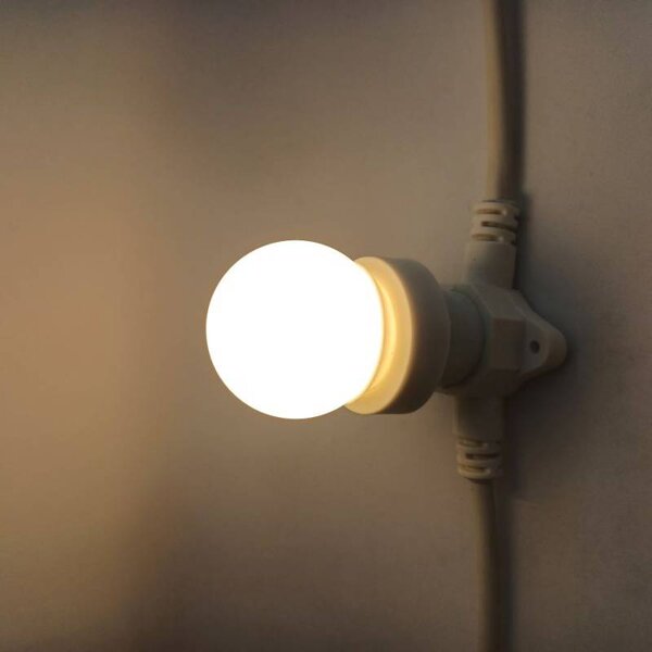 DECOLED LED žárovka, teple bílá, patice B22