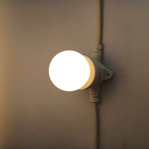 DECOLED LED žárovka, teple bílá, patice B22
