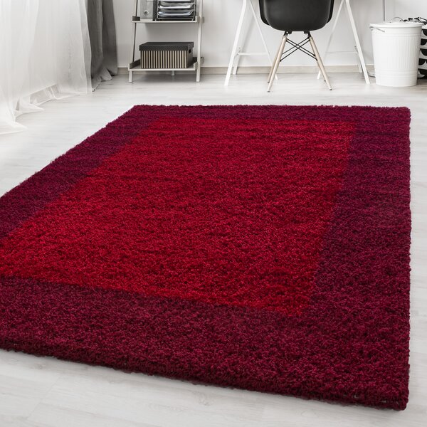 Kusový koberec Life Shaggy 1503 red 60x110 cm