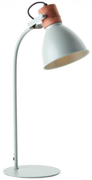 Brilliant 94555/63 Stolní lampa ERENA zelená + dřevo