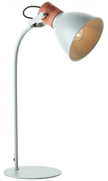 Brilliant 94555/63 Stolní lampa ERENA zelená + dřevo