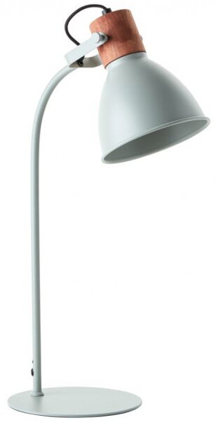 Brilliant 94555/63 Stolní lampa ERENA zelená + dřevo