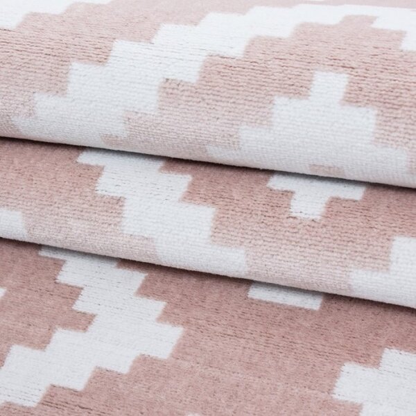 Kusový koberec Plus 8005 pink 80x300 cm