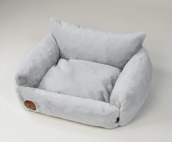 Lauren Design Pelech Fluffy, šedý Velikost: S (70x60cm)