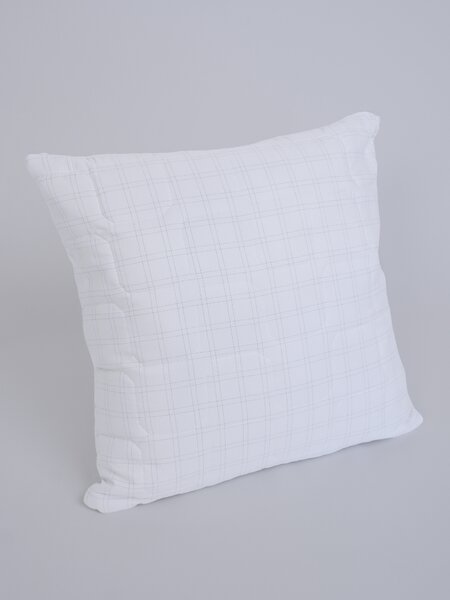 MK Lůžkoviny Prošívaný polštář z umělého peří Antistress Carbon - 40 x 40 cm se zipem