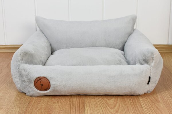 Lauren Design Pelech Fluffy, šedý Velikost: S (70x60cm)