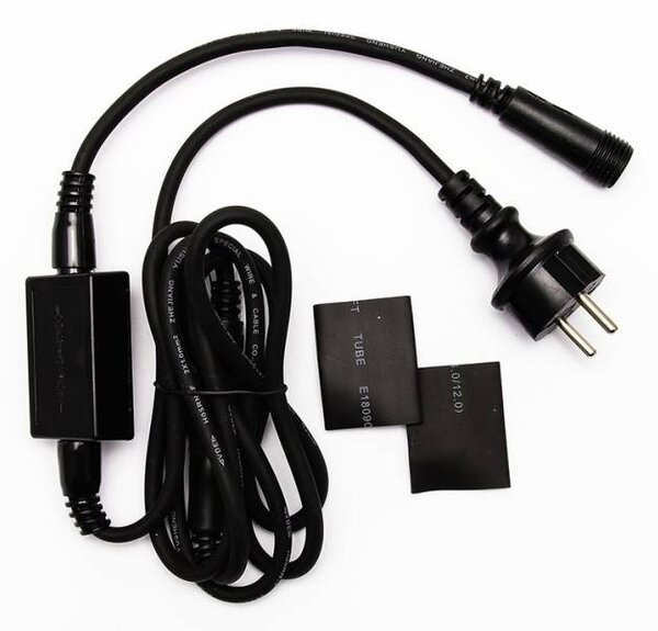 LED světelná sada na vánoční stromy vysoké 12-14 m, ledová bílá s Flash