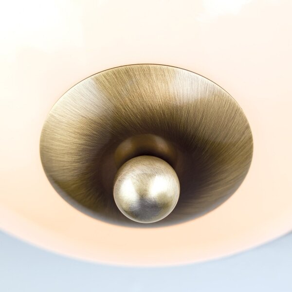 Orion DL 7-675/27-Stropní svítidlo AUSTRIAN OLD LAMP 2xE27/60W/230V bronz/béžová