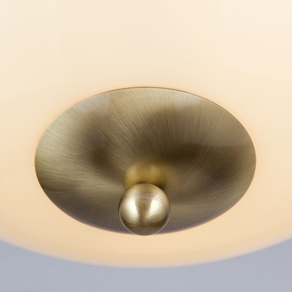 Orion DL 7-677/50-Stropní svítidlo AUSTRIAN OLD LAMP 3xE27/60W/230V bronz/béžová