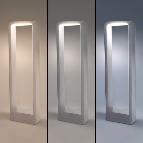 Brilagi - LED Venkovní lampa BARI LED/7W/230V 3000/4000/6000K bílá IP54 50 cm
