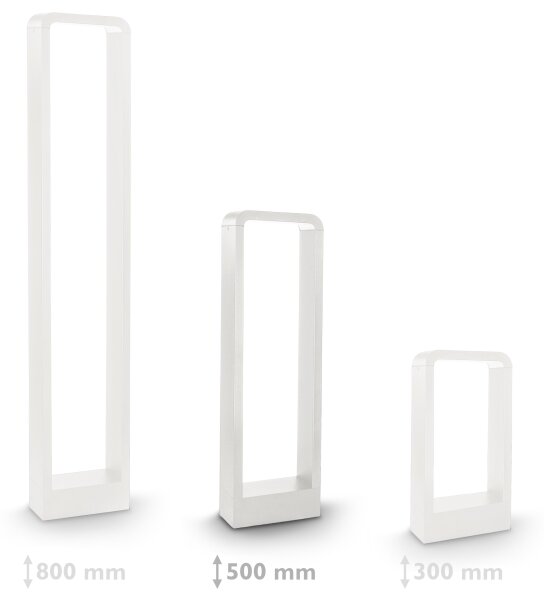 Brilagi - LED Venkovní lampa BARI LED/7W/230V 3000/4000/6000K bílá IP54 50 cm
