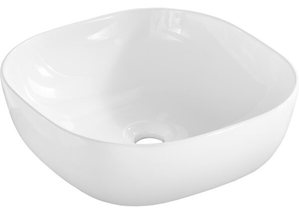 Comad Závěsná skříňka Iconic Smile s deskou a umyvadlem 60 cm bílá/dub santa fe vintage