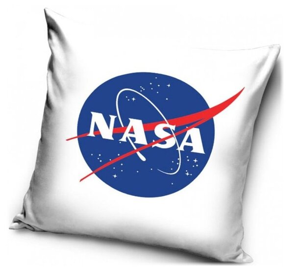 Povlak na polštář NASA - bílý - 40 x 40 cm