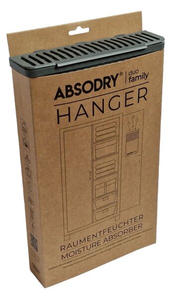 Everbrand Sweden Everbrand pohlcovač vlhkosti do šatních skříní Absodry Duo Family Hanger, 1 x 600g