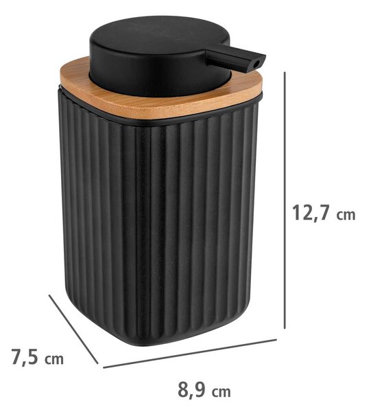 Dávkovač mýdla ROTELLO, černý, WENKO