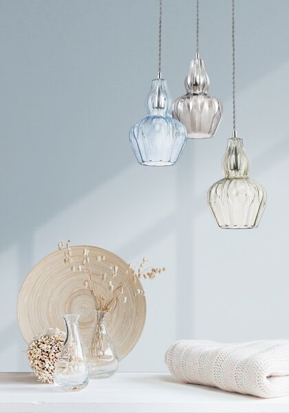 Maytoni MOD238-PL-01-BL - Lustr na lanku EUSTOMA 1xE14/40W/230V modrá