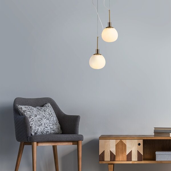 Maytoni MOD221-PL-01-G - Lustr na lanku ERICH 1xE14/40W/230V měděná