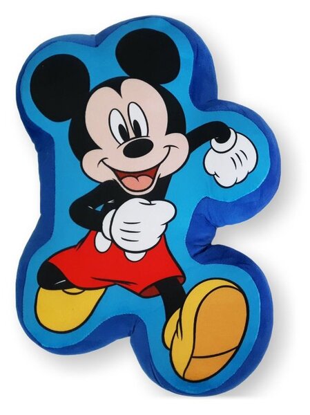 Tvarovaný 3D polštář Mickey Mouse - Disney - 37 x 24 cm