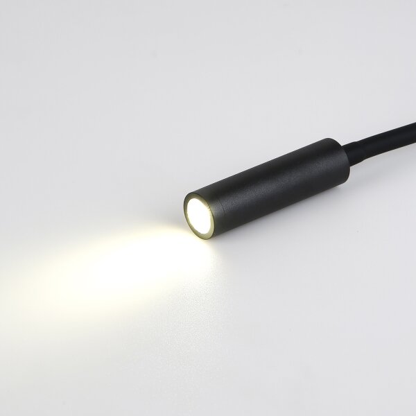 Brilagi - LED Flexibilní nástěnná lampa MAYA LED/3W/230V 4000K černá