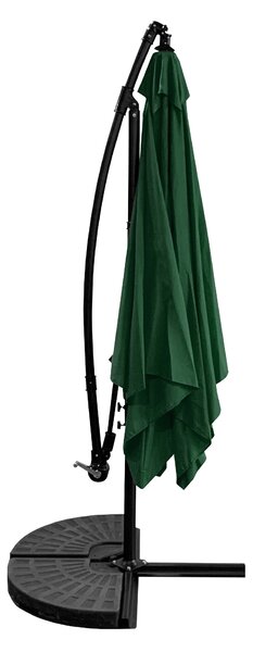 Aga Zahradní slunečník MR2048 250 cm Tmavě zelený