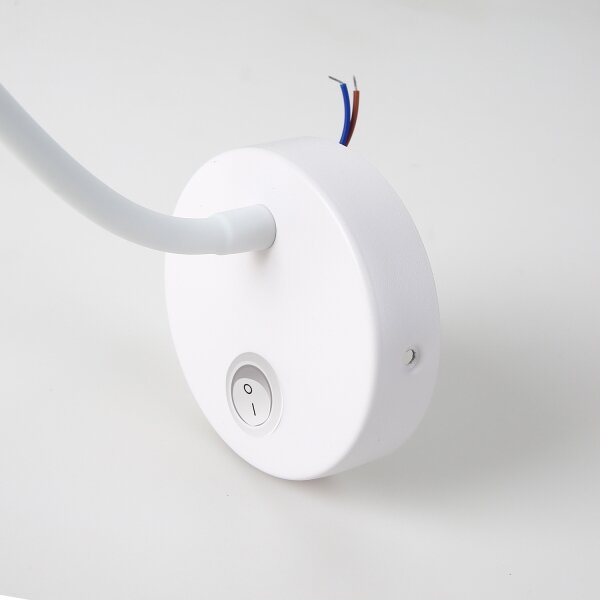 Brilagi - LED Flexibilní nástěnná lampa MAYA LED/3W/230V 4000K bílá/zlatá
