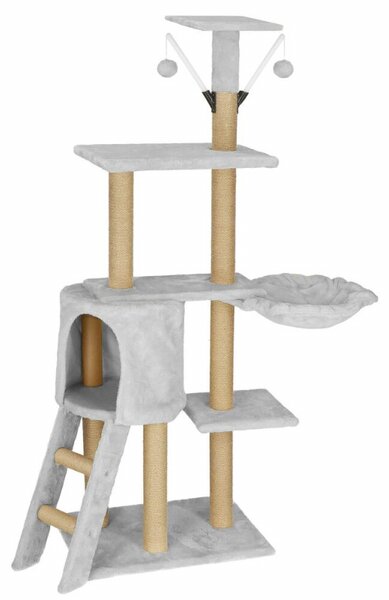 Škrabadlo pro kočky - Domeček se schody 6 pater 136 cm SPRINGOS PA1042
