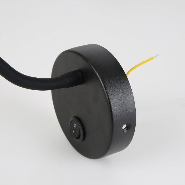 Brilagi -LED Stmívatelná flexibilní nástěnná lampa MAYA 1xG9/4W/230V černá/zlatá