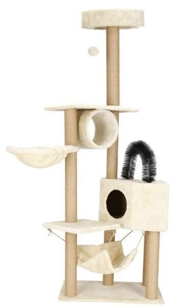Škrabadlo pro kočky - Domeček Lux 7 pater 154 cm SPRINGOS PA1044