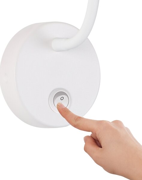Brilagi - LED Stmívatelná flexibilní nástěnná lampa MAYA 1xG9/4W/230V bílá