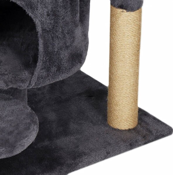 Škrabadlo pro kočky - Domeček s míčkem 5 pater 87 cm SPRINGOS PA1036