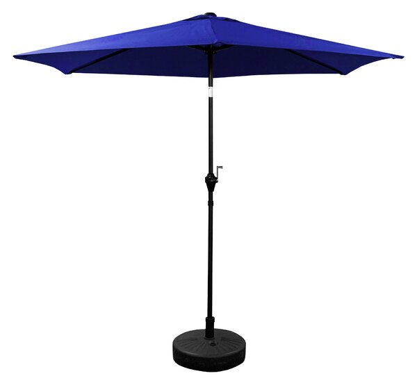 Aga Naklápěcí zahradní slunečník 250 cm Modrý