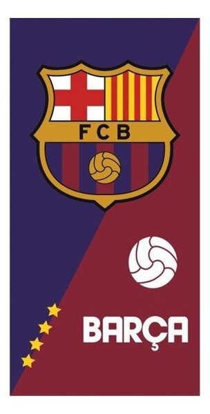Fotbalová plážová osuška FC Barcelona - BARCA - 100% bavlna - 70 x 140 cm