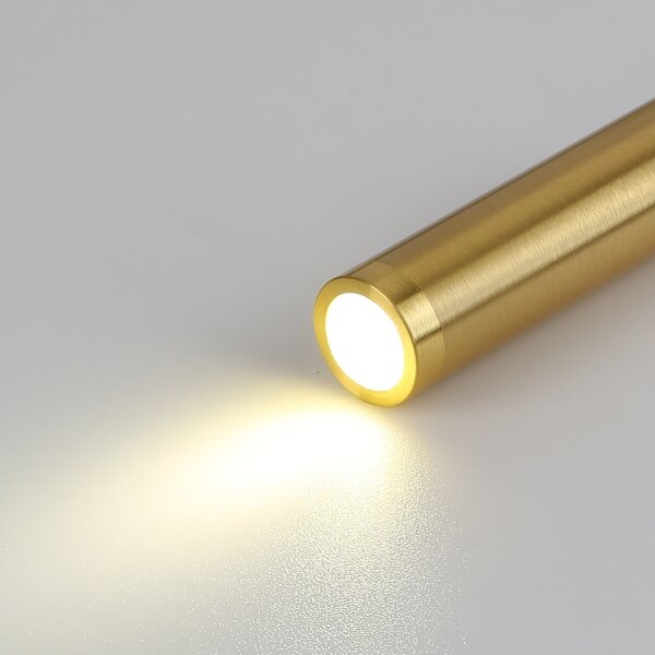 Brilagi - LED Nástěnné bodové svítidlo MAYA LED/3W/230V 4000K černá/zlatá