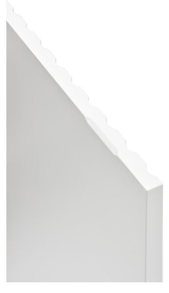 Bílá komoda Teulat Doric, šířka 200 cm