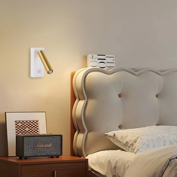 Brilagi - LED Nástěnné bodové svítidlo MAYA 1xG9/7W/230V bílá/zlatá