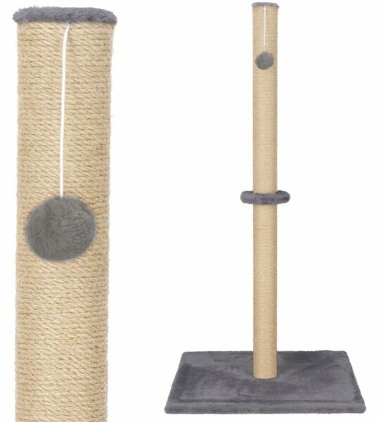 Škrabadlo pro kočky - Věž s míčkem 75 cm SPRINGOS PA1030