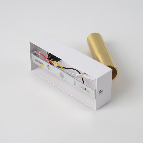 Brilagi - LED Nástěnné bodové svítidlo MAYA 1xG9/7W/230V bílá/zlatá