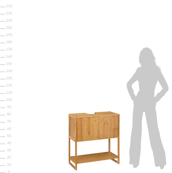 Skříňka pod umyvadlo Lab'n Modul, bambus