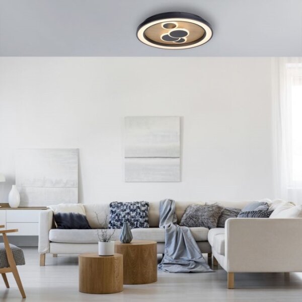 Paul Neuhaus 6284-79 - LED Stropní svítidlo ELIZA LED/55,5W/230V pr. 60 cm dub